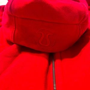 Lululemon scuba hoodie Dark Red
